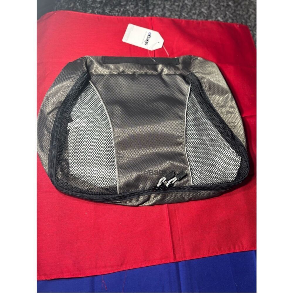 ebags Gray Packing Cube with Mesh Front NWT